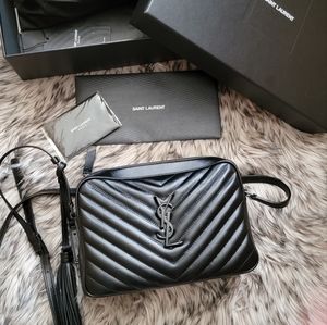 Lou Camera bag in quilted leather